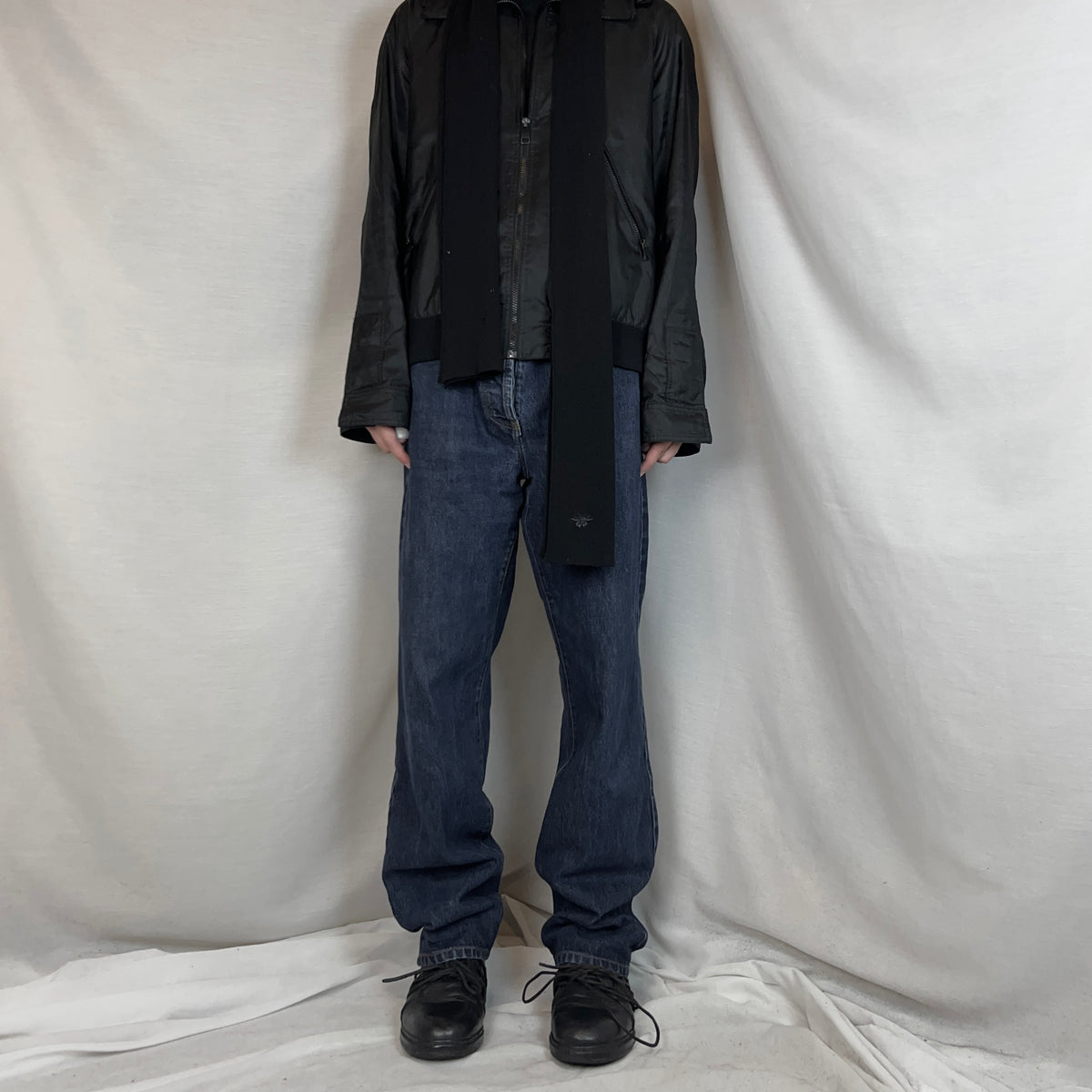 Dries Van Noten Deconstructed Front Pocket Jeans