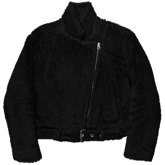MM6 Maison Martin Margiela Belted Sherpa Bomber Jacket - AW15