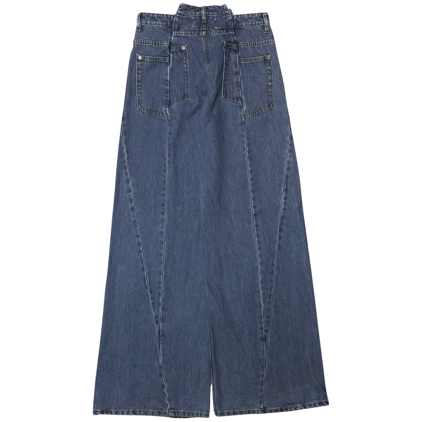 Maison Margiela Wide Patchwork Jeans - SS19