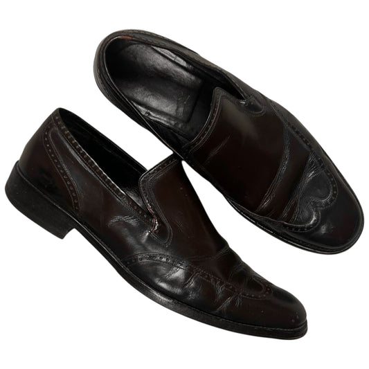 Gucci by Tom Ford Brogue Slip On Loafers Derbies