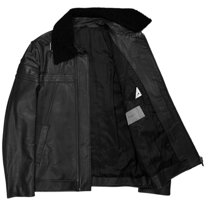 Givenchy Dual Zip Pilot Leather Jacket - AW11