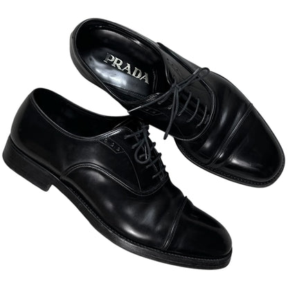 Prada Ridge Cap Spazzolato Derbies