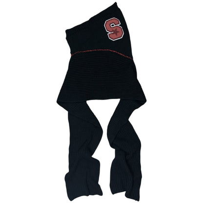 Raf Simons Asymmetric Patch Knit Scarf - AW16