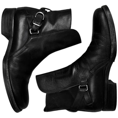 Prada Belted D-Ring Jodhpur Boots