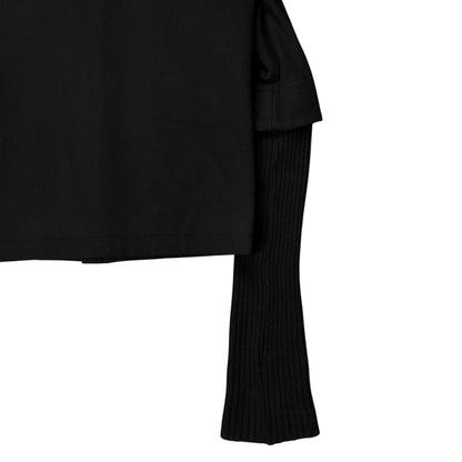 Y‘s by Yohji Yamamoto Extended Rib Sleeve Bomber Jacket - AW08