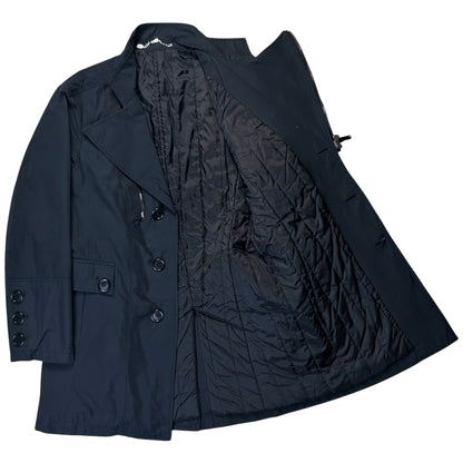Dirk Bikkembergs Dual Zip Nylon Coat - AW07