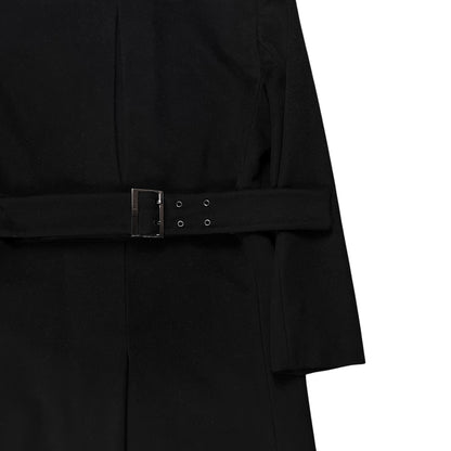 Gucci by Tom Ford Belted Shoulder Strap Cashmere Coat - AW03