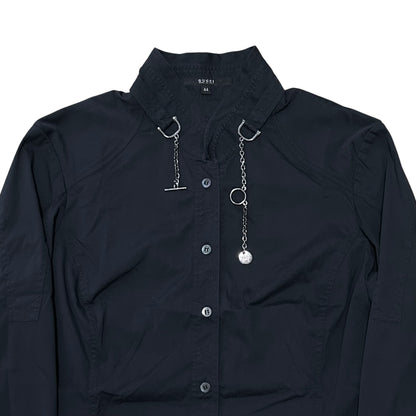 Gucci by Tom Ford Chain Collar Shirt - 2000s