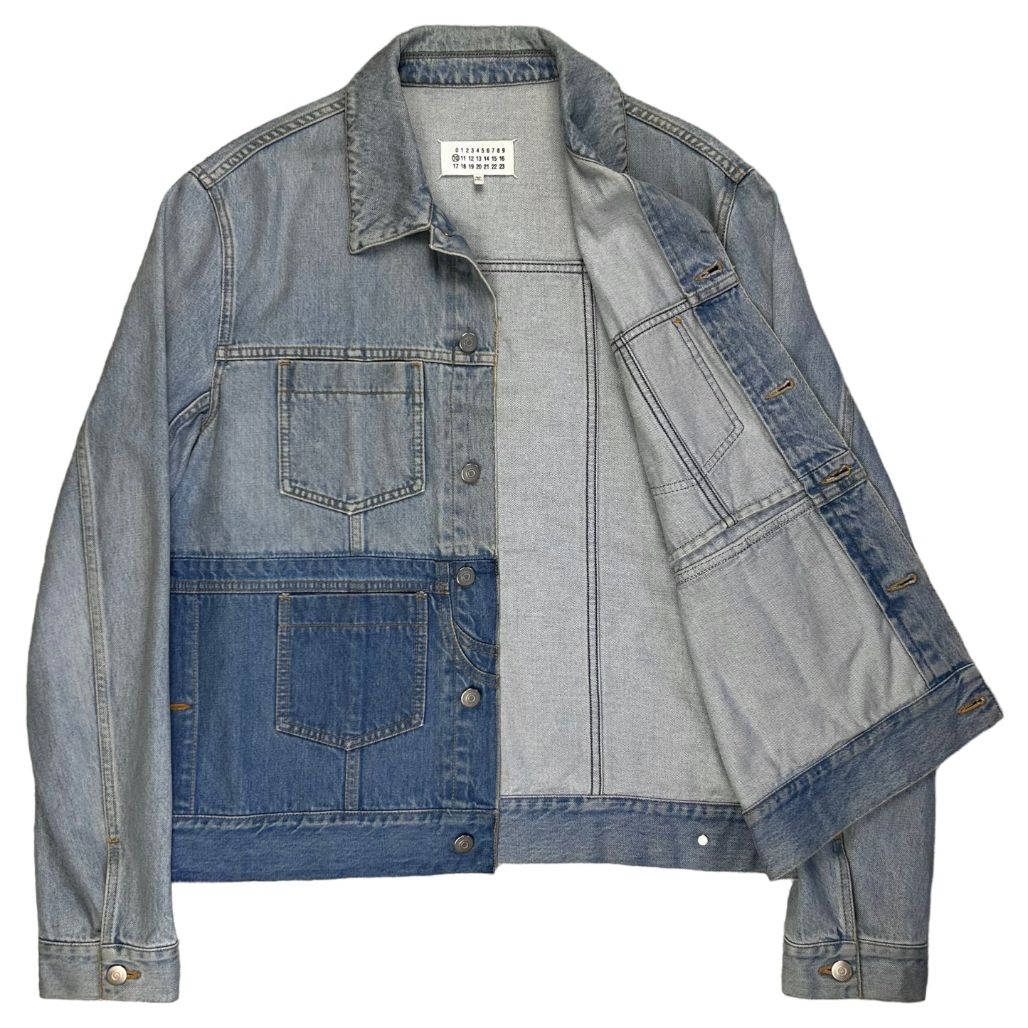 Maison Margiela Patchwork Denim Jacket - SS17