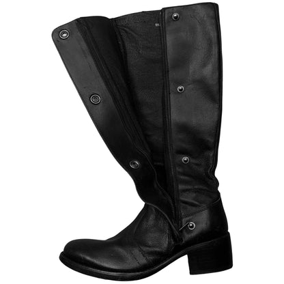 Dirk Bikkembergs Tall Snap Button Boots