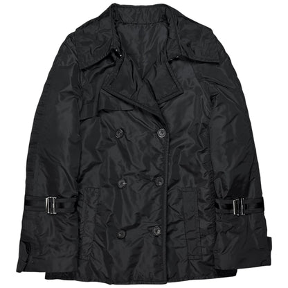Gucci by Tom Ford Sleeve Strap Padded Caban Jacket - 90s