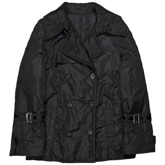 Gucci by Tom Ford Sleeve Strap Padded Caban Jacket - 90s