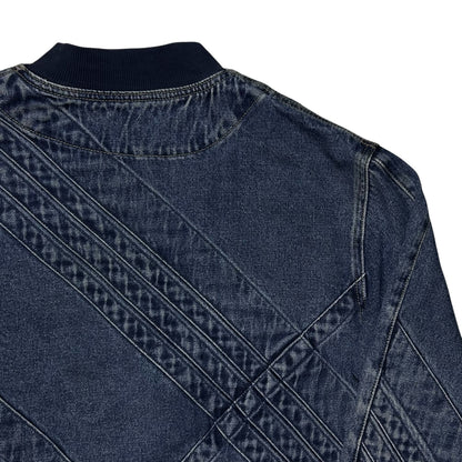 Stefan Cooke Quilted Denim Bomber Jacket - AW21