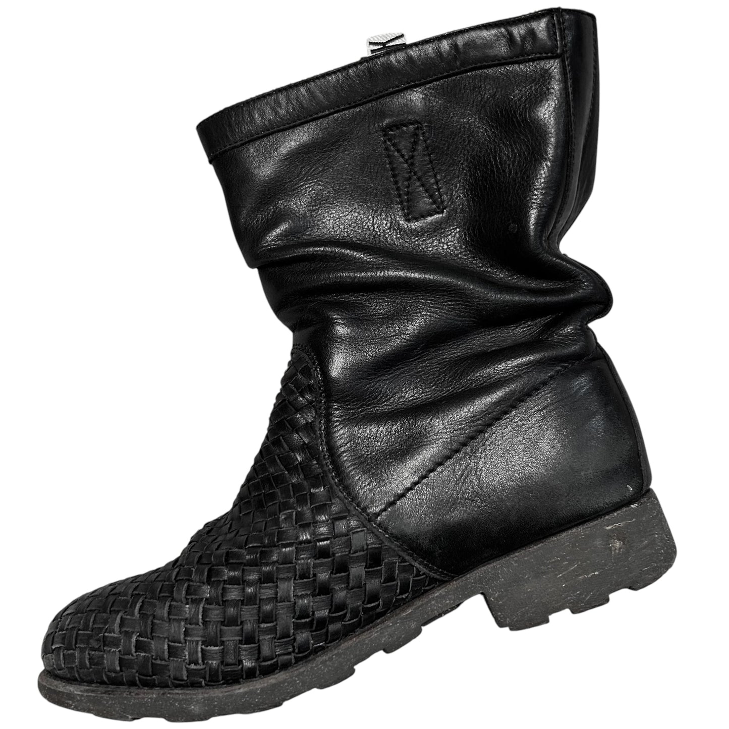 Dirk Bikkembergs Quilted Buckle Boots