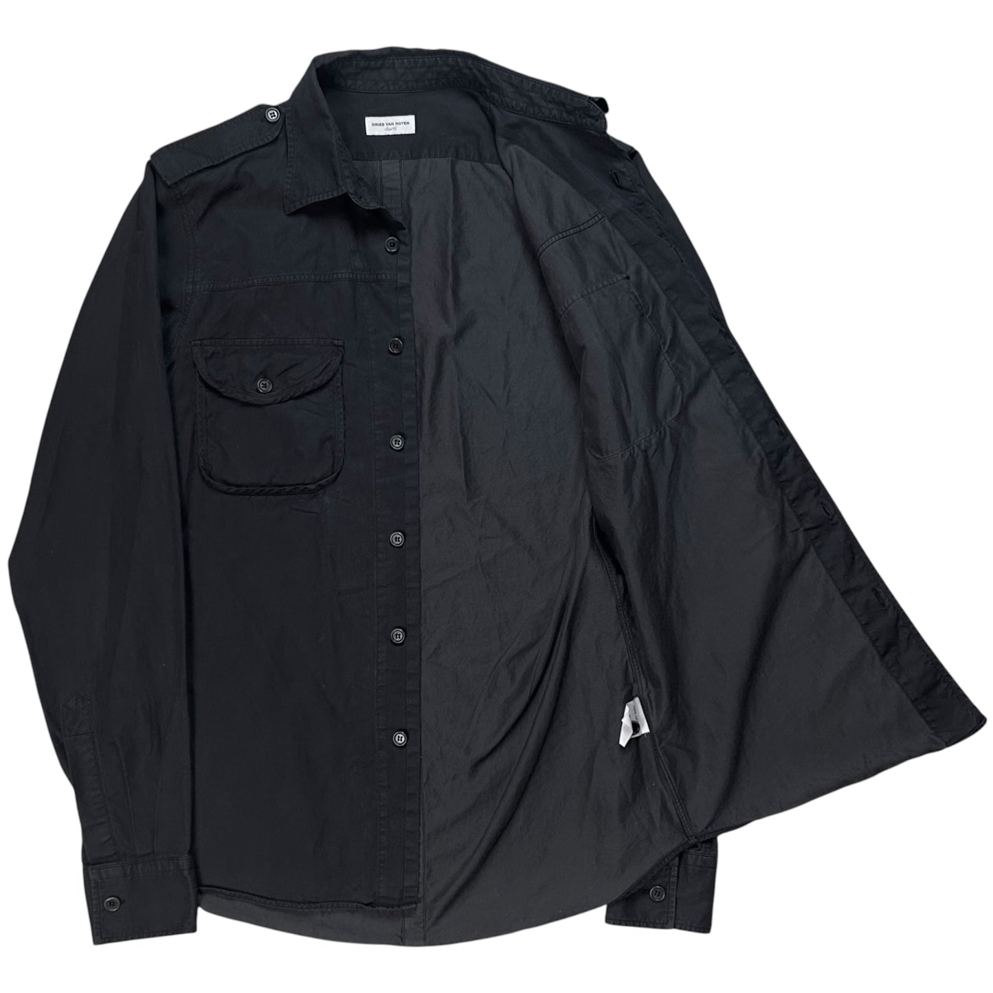 Dries Van Noten Military Field Shirt - 2000s