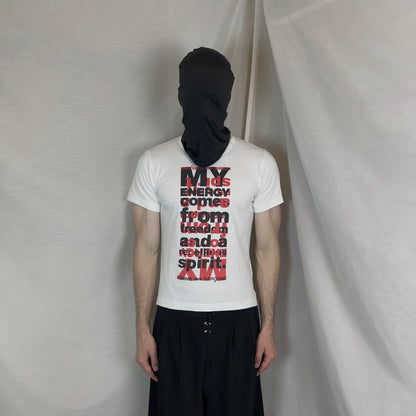 Comme des Garcons My Energy Come From Freedom T-Shirt - SS12