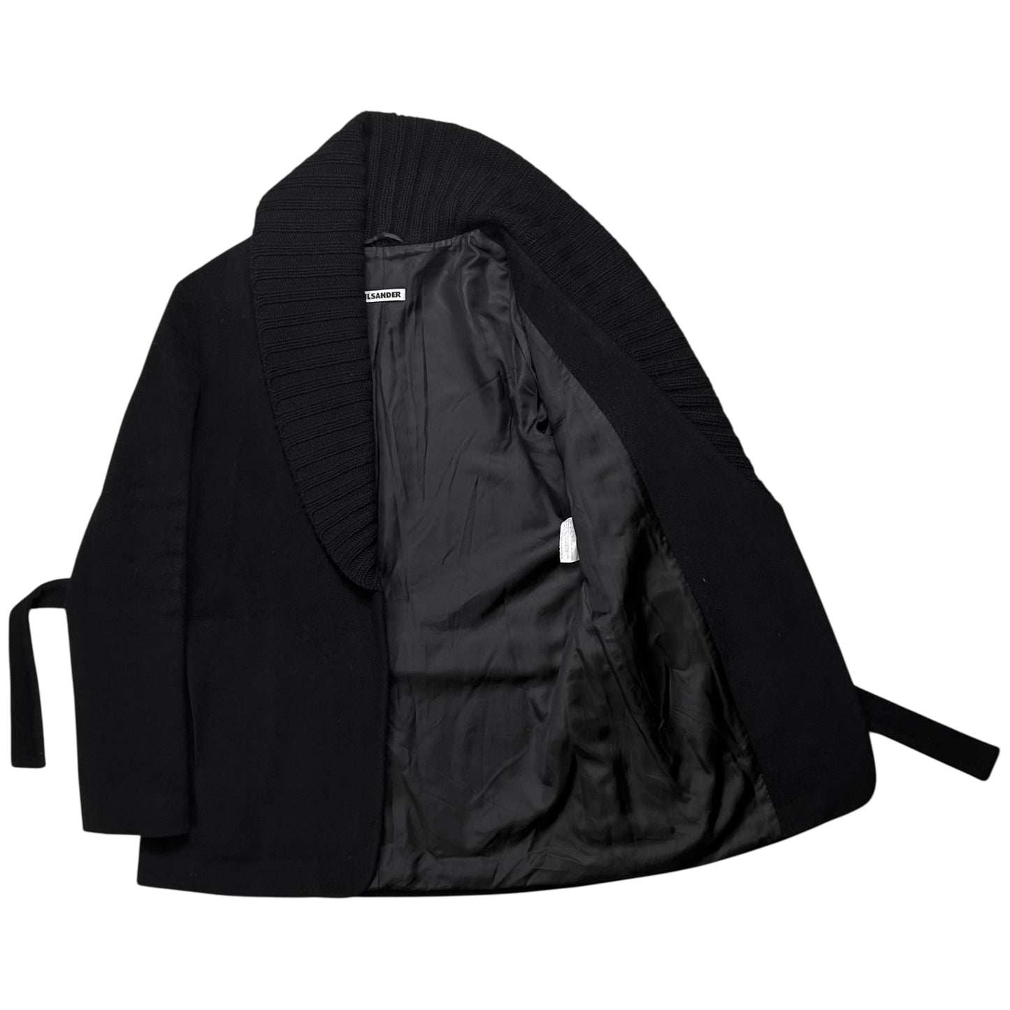 Jil Sander Belted Shawl Collar Jacket - AW02