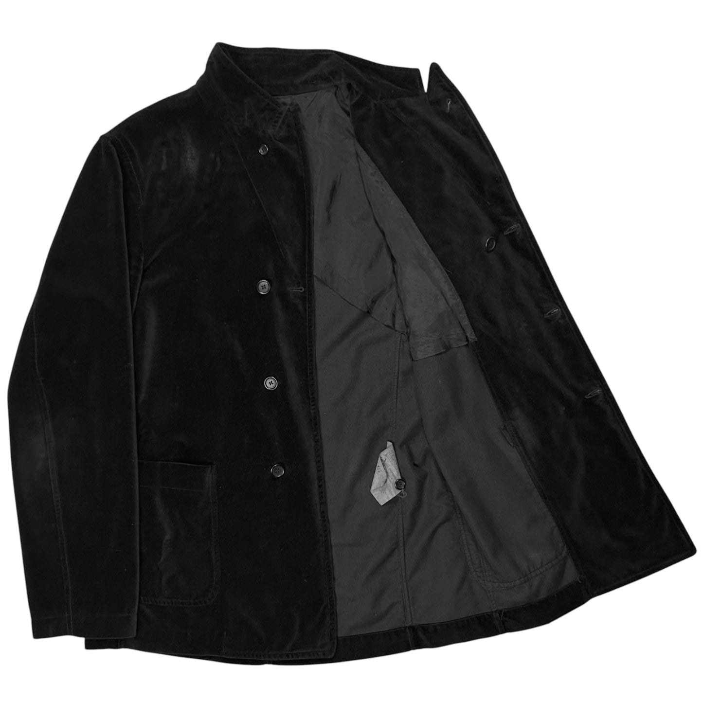 Comme des Garcons Shirt Velour Caban Jacket