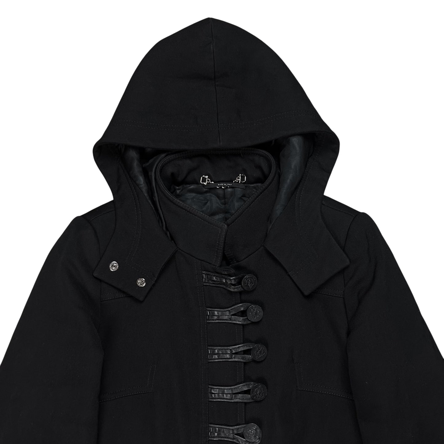 Gucci by Frida Giannini Leather Strap Duffle Jacket - AW08