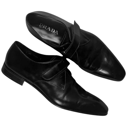 Prada Velcro Monk Strap Derbies
