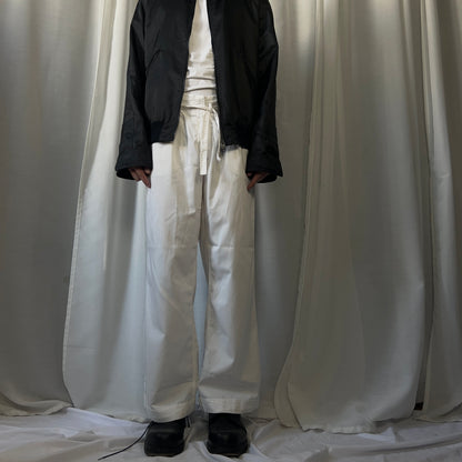 MM6 Maison Martin Margiela Belted Wide Work Pants - SS11