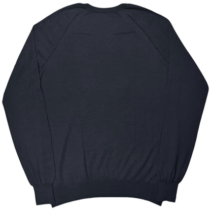 Dior Homme Distressed V-Neck Sweater - SS13