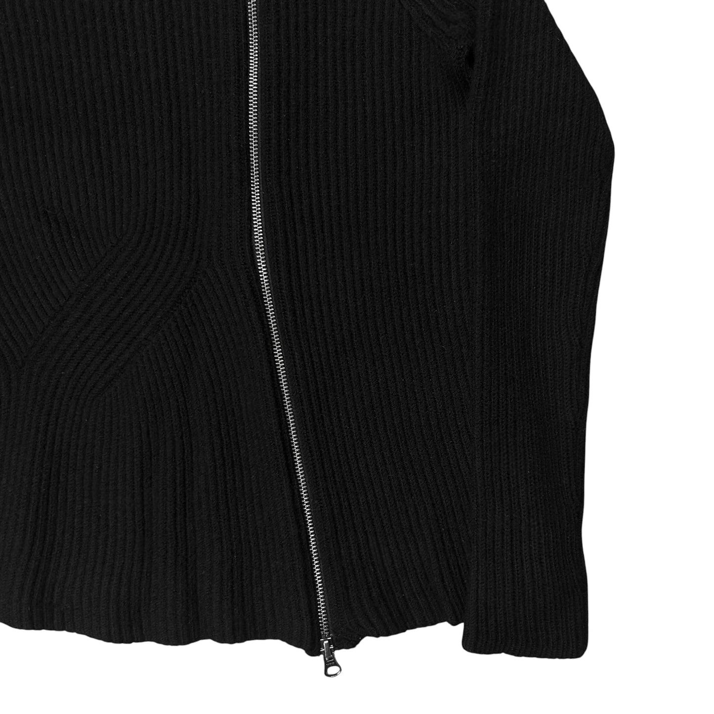 Jil Sander Asymmteric Zip Knit Sweater - 2010s