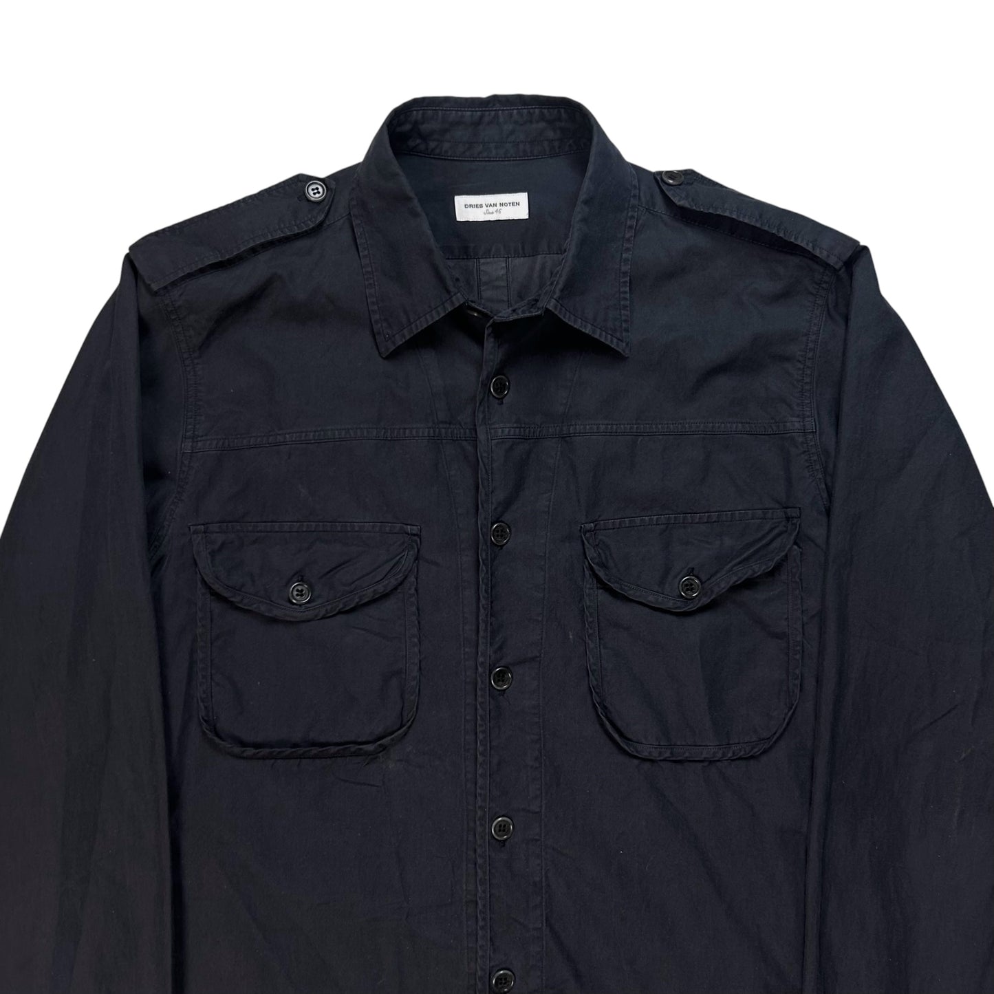 Dries Van Noten Military Field Shirt - 2000s