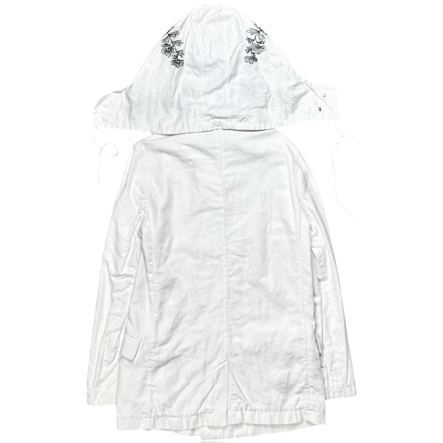 Ann Demeulemeester Hood Embroidered Field Jacket - SS14