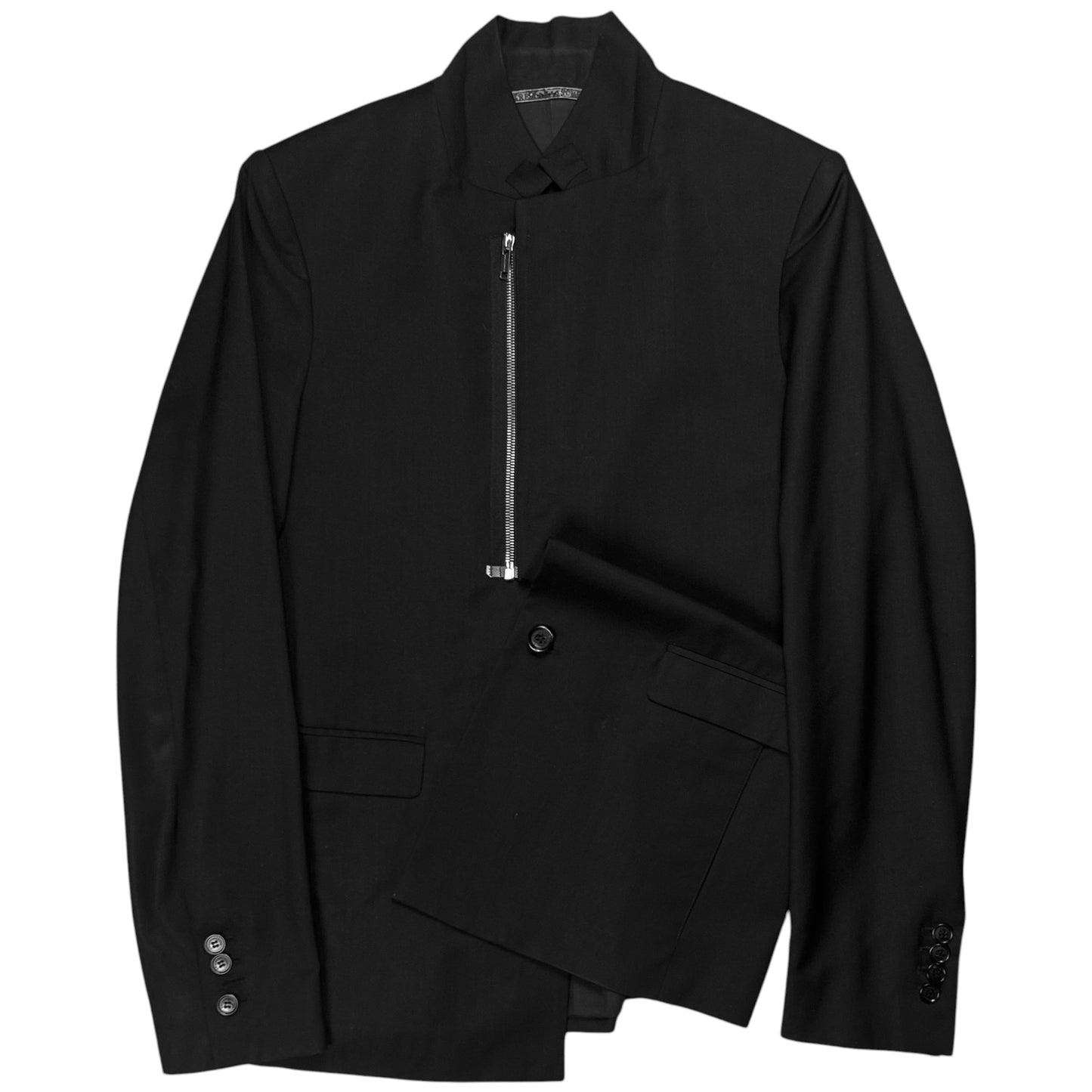 Kris Van Assche Zip Lapel Blazer - SS13