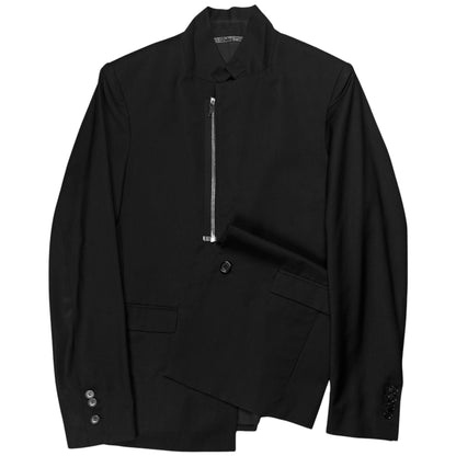 Kris Van Assche Zip Lapel Blazer - SS13