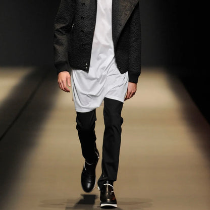 Dior Homme Angles Ankle Zip Pants - AW09