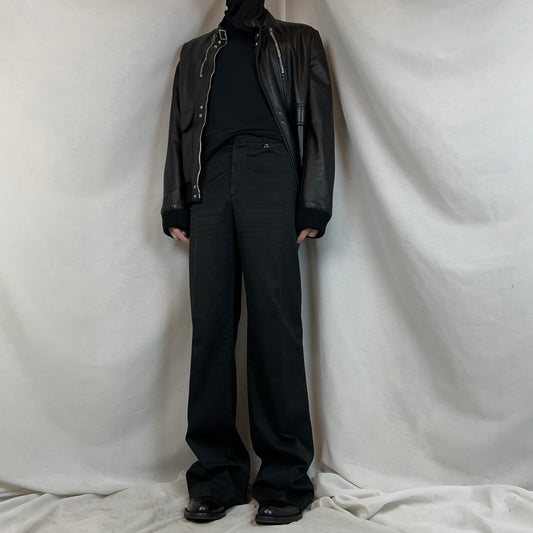 Gucci by Tom Ford Flared Waist Pendant Trousers - 90s