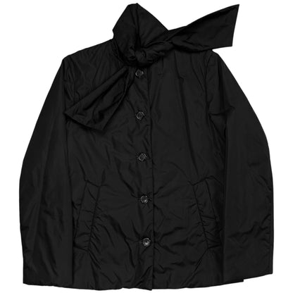 Prada Collar Scarfed Jacket