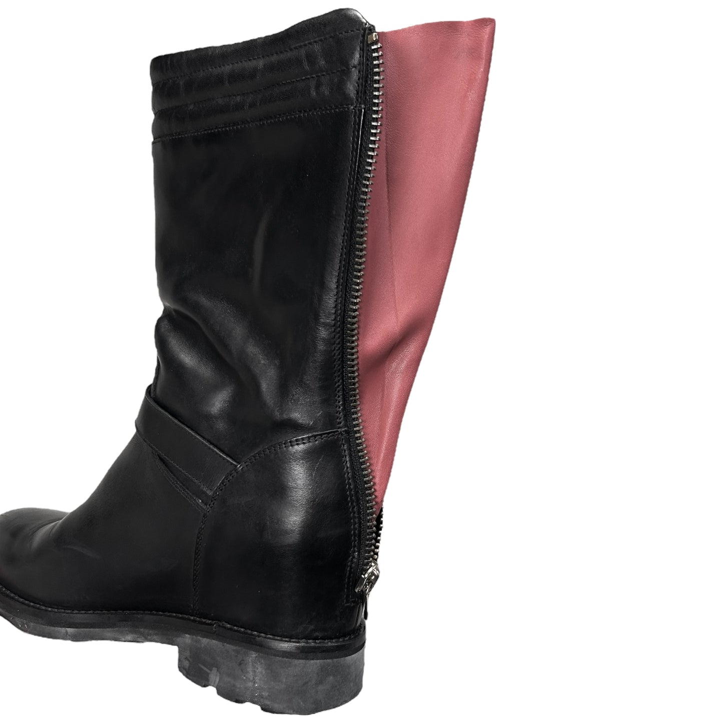 Dirk Bikkembergs Back Zip Tall Moto Boots