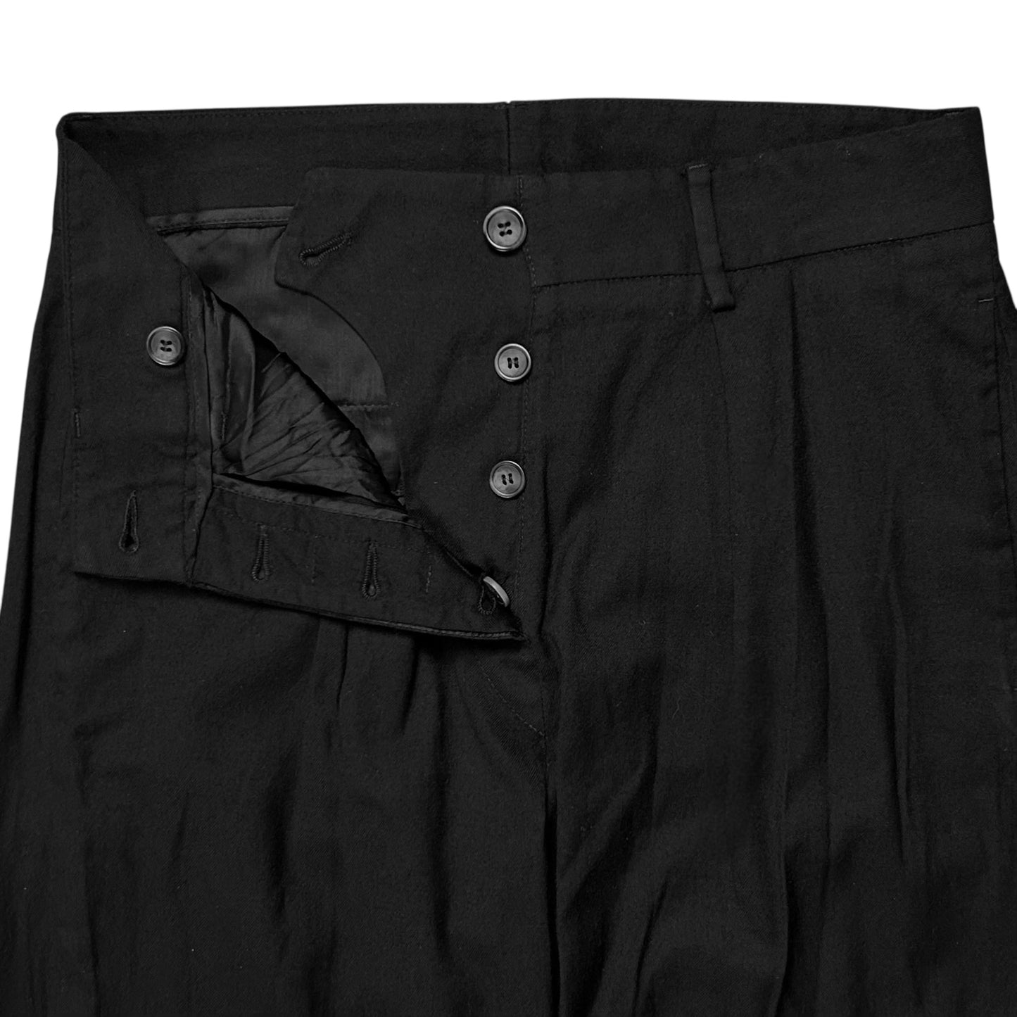 MM6 Maison Margiela Pleated Straight Trousers - AW16