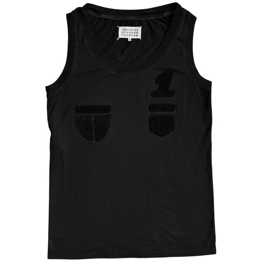 Maison Martin Margiela Velcro Patch Tank Top - SS14