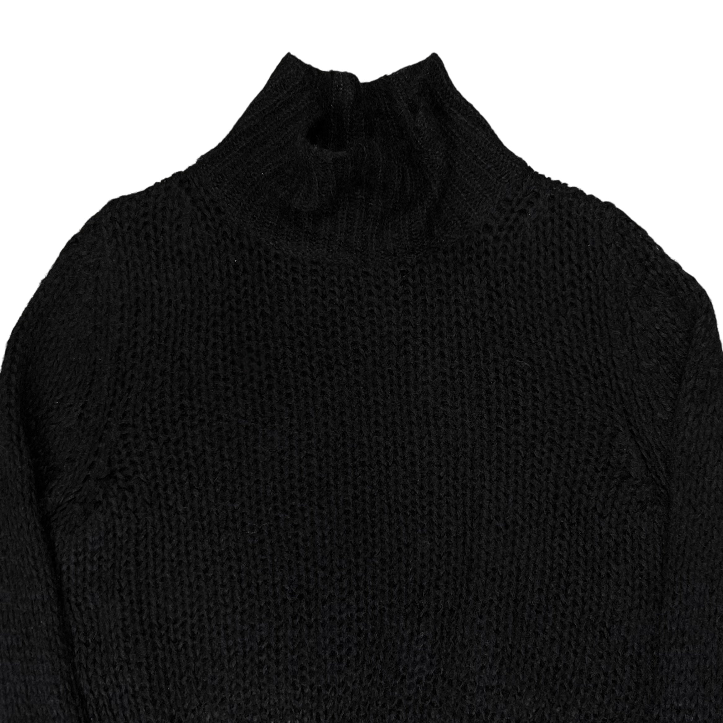 Ann Demeulemeester Destroyed Mohair Knit Sweater – Vertical Rags