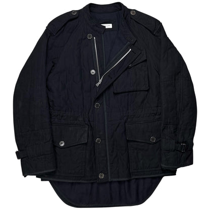 Dries Van Noten Quilted Military Field Jacket - AW08