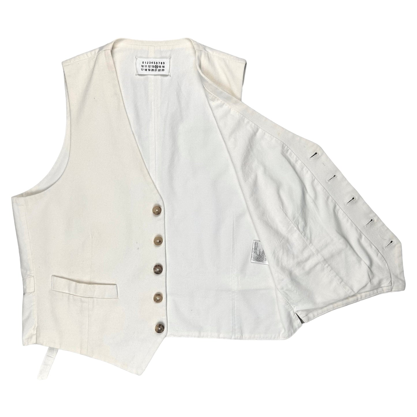 Maison Martin Margiela Back Strap Waist Coat