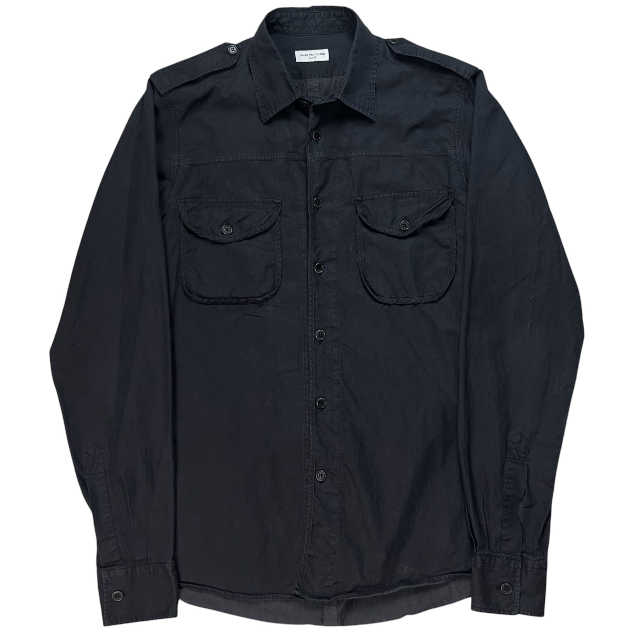 レオンDRIES VAN NOTEN /US ARMY シャツ　セット販売 Dries Van Noten Military Field Shirt - 2000s – Vertical Rags