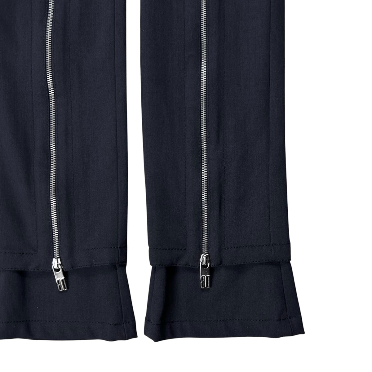 Dirk Bikkembergs Flared Front Zip Pants - 90s