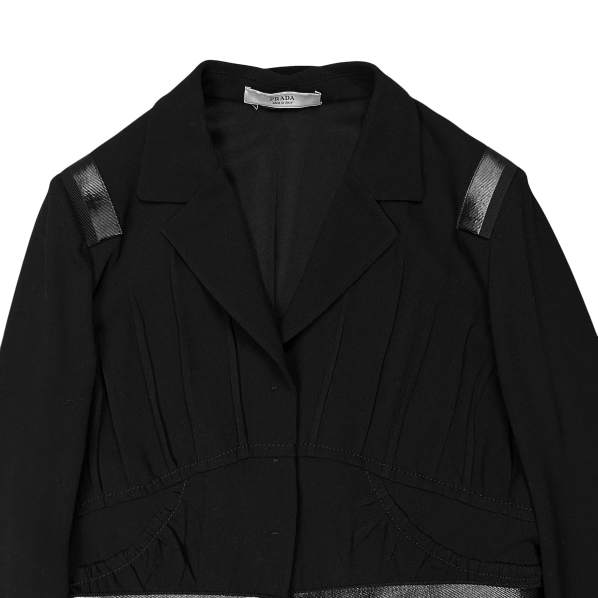 Prada Trim Pleated Blazer - SS07