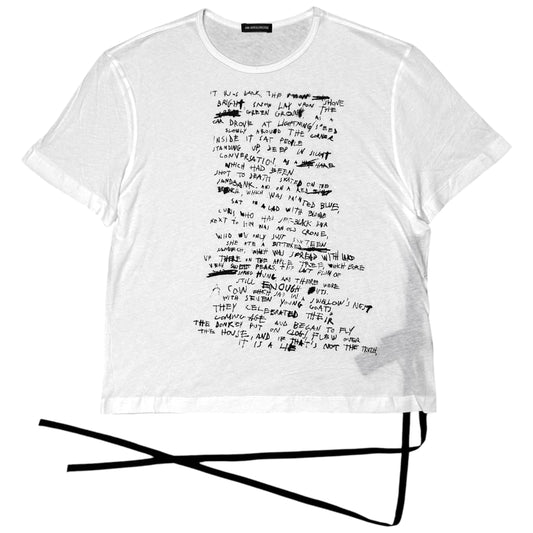 Ann Demeulemeester Poem Sandra T-Shirt - SS23