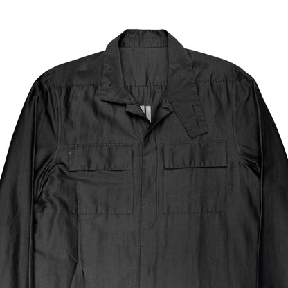 Rick Owens Babel Silk Work Shirt - SS19