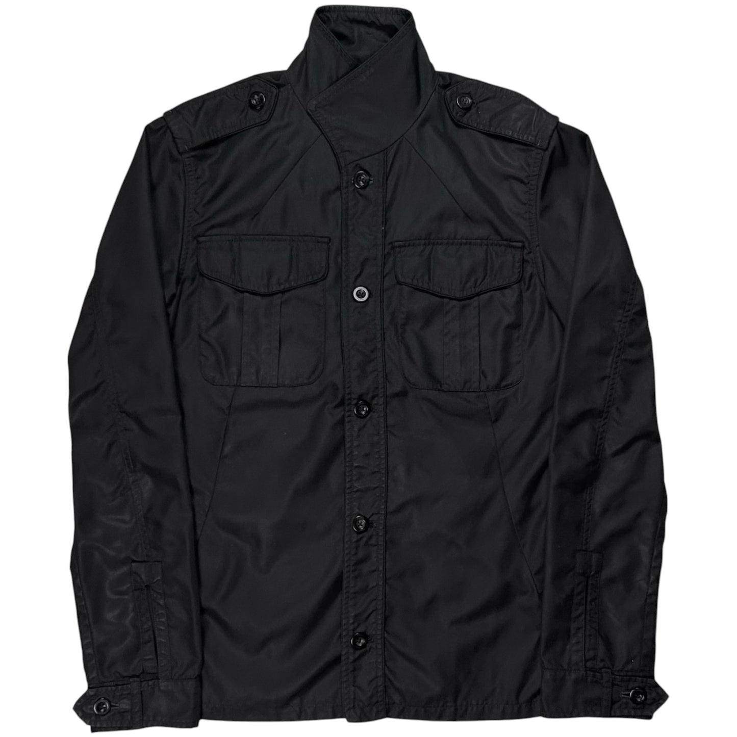 Gucci by Tom Ford Coated Nylon Safari Jacket - 90s