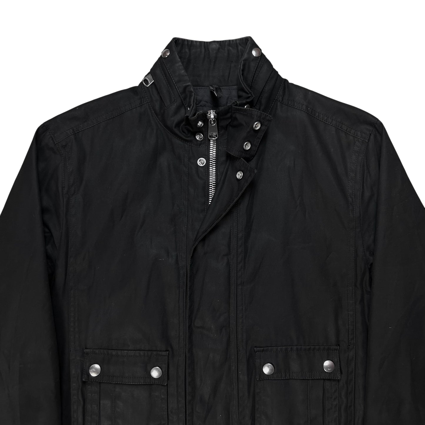 Dior Homme Lumiere Du Nord Coated Cargo Flight Jacket - AW08