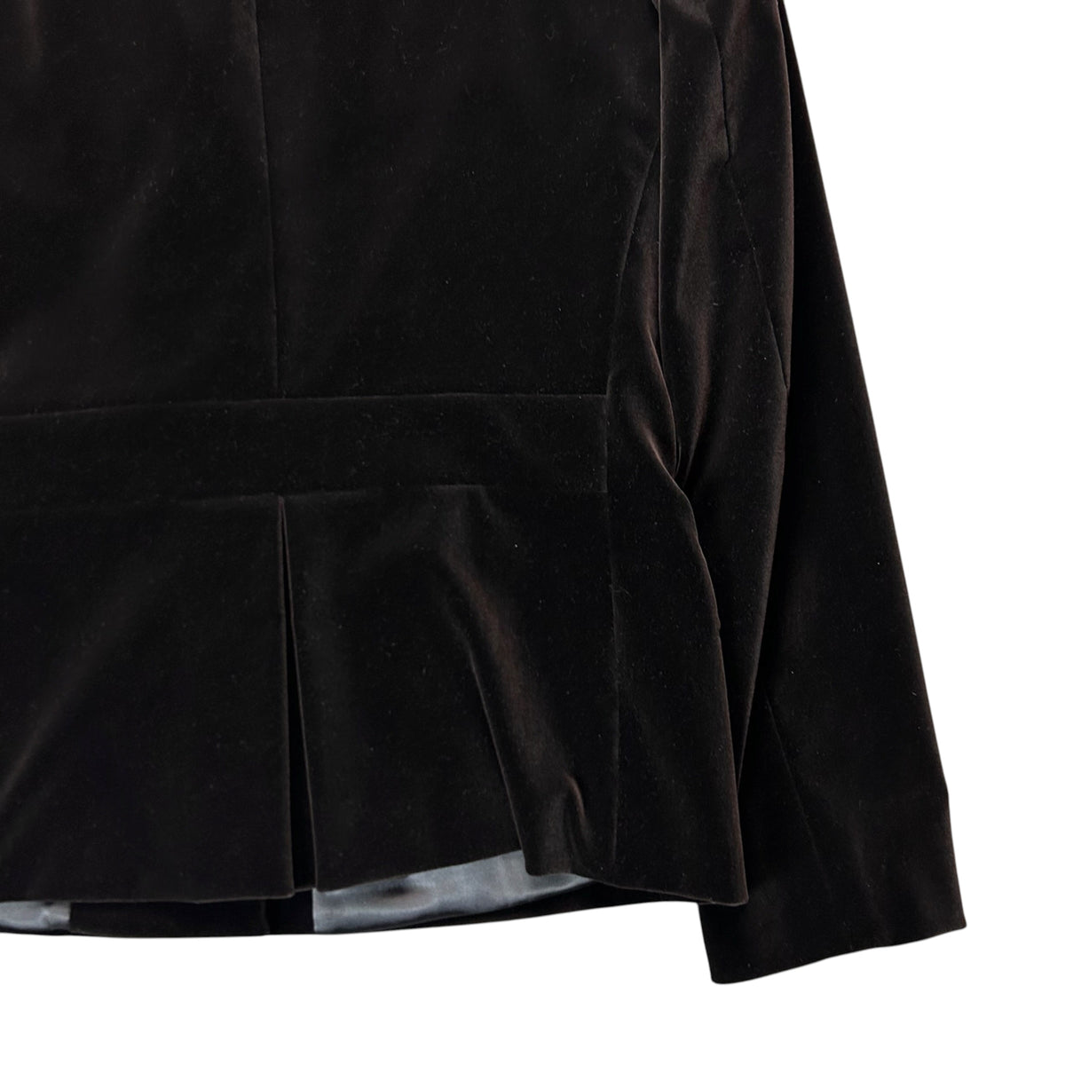 Jil Sander by Raf Simons Velour Snap Blazer - 00s
