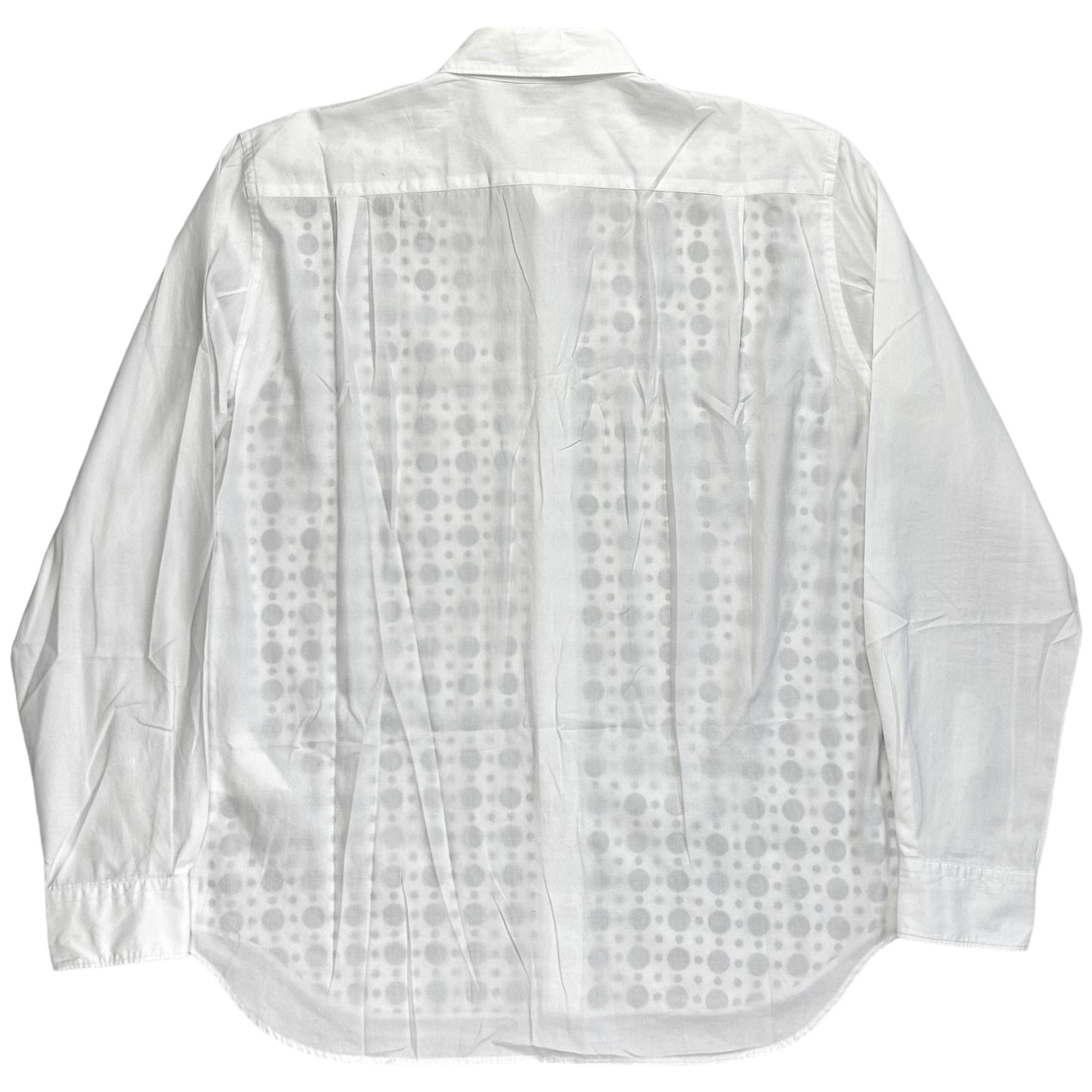 Comme des Garcons Homme Plus Reversed Polka Dot Print Shirt - SS09