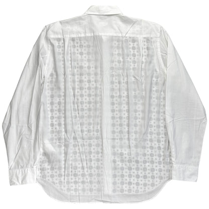 Comme des Garcons Homme Plus Reversed Polka Dot Print Shirt - SS09